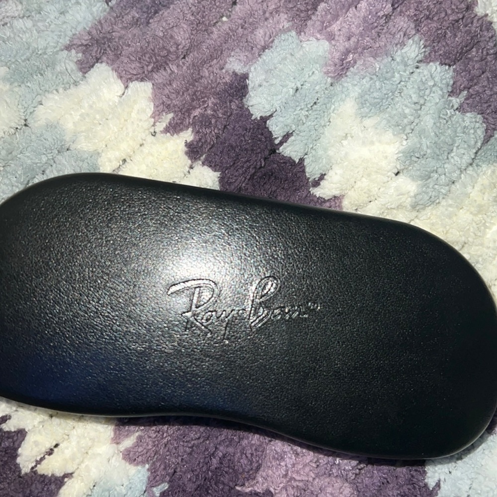 Ray Bans Sunglasses/Glasses Hard Leather Case